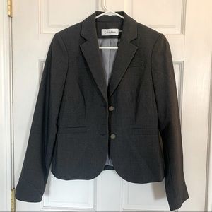 Charcoal grey blazer
